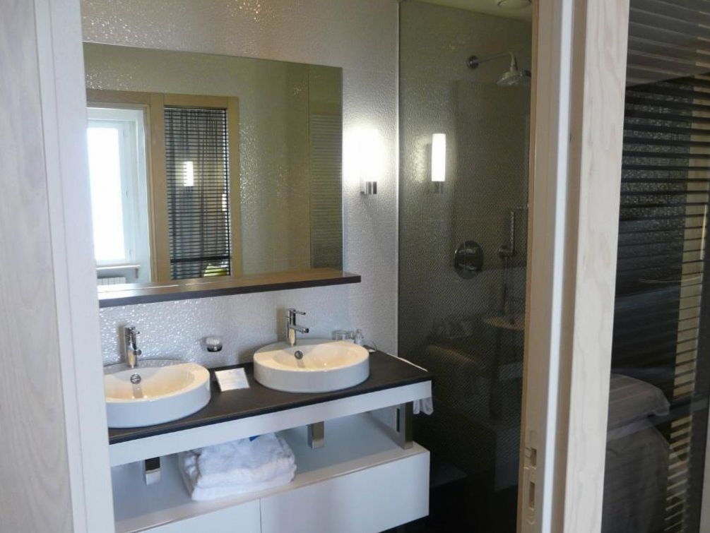 Salle de bain en marbre italien